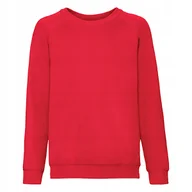 Bluzy dla dziewczynek - Bluza Dziecięca Raglan Sweat Czerwony r. 3-4(104) - miniaturka - grafika 1