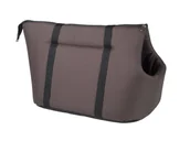 Sprzęt podróżny i transportery dla psów - Argi Argi torba na psa poliester brązowa rozmiar M - miniaturka - grafika 1