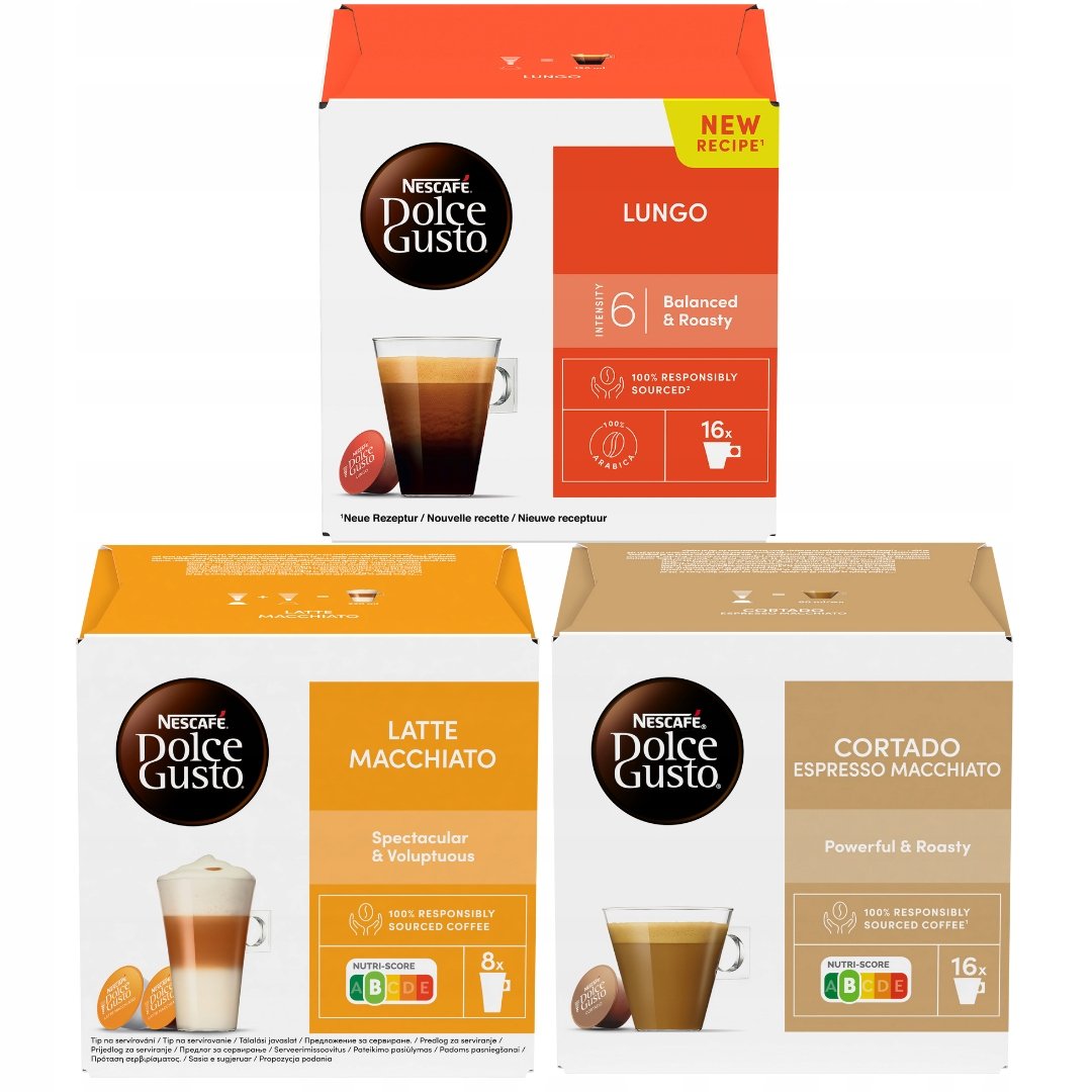 Kawy mix kapsułki Nescafe Dolce Gusto 48 kapsułek