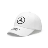 Baseball, krykiet, palant - Czapka męska baseballowa biała George Russell Mercedes AMG F1 2023 - miniaturka - grafika 1