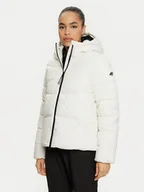 Kurtki damskie - 4F Kurtka puchowa 4FWAW24TDJAF473 Écru Regular Fit - miniaturka - grafika 1