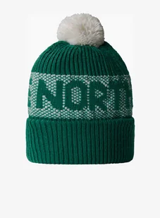 Czapka zimowa The North Face Retro Cabin Beanie - evergreen/white dune - Czapki męskie - miniaturka - grafika 1