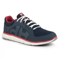 Półbuty damskie - Helly Hansen Półbuty Ahiga V4 Hydropower 115-82.597 Navy/Flag Red/Off White - miniaturka - grafika 1