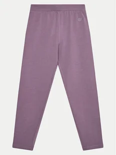 4F Legginsy 4FJWMM00TTIGF178 Fioletowy Slim Fit - Legginsy - miniaturka - grafika 1