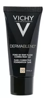 Podkłady do twarzy - Vichy dermablend fluid korygujący nr 20 kolor vanilla |  OD 149 PLN! - miniaturka - grafika 1