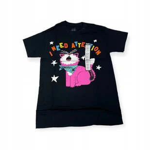 Koszulka T-shirt męski okrągły dekolt SPENCER'S PINKGABBERCAT M - Koszulki męskie Koszulka T-shirt męski okrągły dekolt SPENCER'S PINKGABBERCAT M - Koszulki męskie - miniaturka - grafika 1