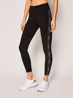 Spodnie damskie - DKNY Sport Legginsy DP8P1883 Czarny Slim Fit - grafika 1