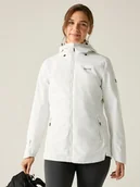 Kurtki i kamizelki sportowe damskie - Regatta Kurtka przeciwdeszczowa "Hamara IV" w kolorze białym - miniaturka - grafika 1