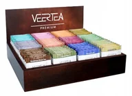 Herbata - Zestaw herbat Veertea drewniane pudełko aż 180 szt. - miniaturka - grafika 1