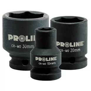Nasadka udarowa 6-kątna cr-mo 1/2" 19 mm proline - Klucze i nasadki - miniaturka - grafika 1