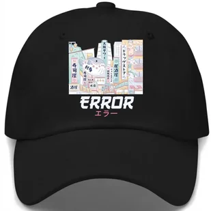 Czapka Z Daszkiem Dziecięca ANIME ERROR Czarny Na Lato Różne Wzory - Czapki i chusty sportowe męskie Czapka Z Daszkiem Dziecięca ANIME ERROR Czarny Na Lato Różne Wzory - Czapki i chusty sportowe męskie - miniaturka - grafika 1