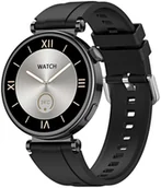 Smartwatch - Hagen HB12.14.334.537-SET HB12 Czarny + Niebieski pasek - miniaturka - grafika 1