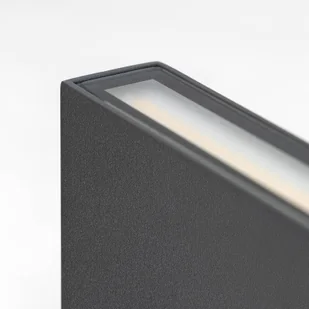 Kinkiet zewnętrzny LED CMD 9060, 11 cm, antracyt, IP54, góra/dół - Lampy ogrodowe - miniaturka - grafika 1
