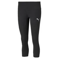 Legginsy - Legginsy damskie Puma ACTIVE 3/4 czarne 58686101 - miniaturka - grafika 1
