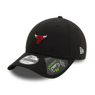 Czapka z daszkiem NEW ERA Chicago Bulls Adjustable Black Recycled - Czapki i chusty sportowe męskie - miniaturka - grafika 1