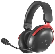 Słuchawki - Secret Gear SX1 Czarno-Czerwone - miniaturka - grafika 1