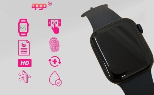 1x folia ochronna hydrożelowa do Custom-made product - apgo HD HQ FLEX Smartwatch Hydrogel Protection Ochrona na ekran smartwatcha