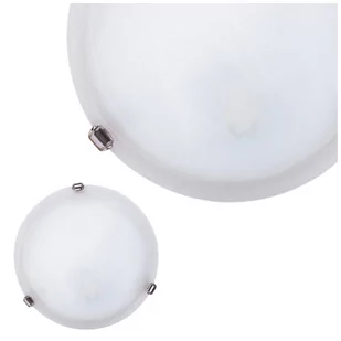 Rabalux Kinkiet PLAFON nowoczesna Oprawa sufitowa LAMPA ścienna ALABASTRO 3202 IP20 Chrom biały - Lampy ścienne - miniaturka - grafika 2