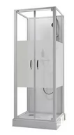 Kabiny prysznicowe - Sanplast Kabina prysznicowa Basic 80x80 cm 602-460-2420 - miniaturka - grafika 1