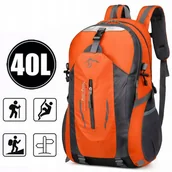 Plecaki - PLECAK TURYSTYCZNY TREKKINGOWY 40L GÓRSKI DAMSKI MĘSKI PODRÓŻNY WODOODPORNY - miniaturka - grafika 1