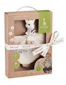 Gryzaki dla dzieci - GRYZAK GŁÓWKA ŻYRAFY SOPHIE Z PRZYTULANKĄ SO'PURE - miniaturka - grafika 1