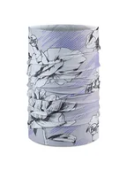Apaszki i szaliki damskie - Buff Szal-koło "EcoStretch" w kolorze fioletowo-szarym - 53 x 23 cm - miniaturka - grafika 1