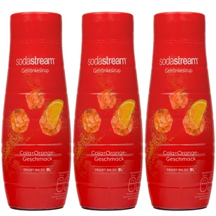 3x Syrop do SodaStream Cola + Orange 440ml - Syropy i koncentraty owocowe - miniaturka - grafika 1