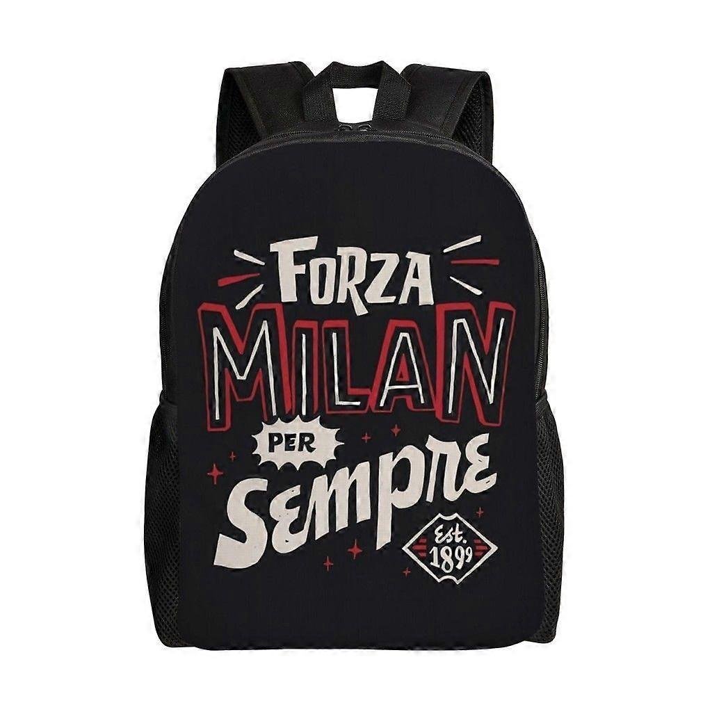 AC Milan Casual przenośny plecak męski o dużej pojemności, torba gimnazjalna-hjka5402
