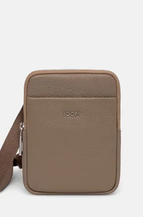 Joop! saszetka skórzana kolor beżowy - Torby męskie - miniaturka - grafika 1
