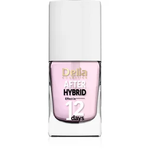 Delia Cosmetics Efekt w 12 dni Regenerująca odżywka do paznokci po lakierze hybrydowym 11ml - Kosmetyki do stylizacji włosów - miniaturka - grafika 1