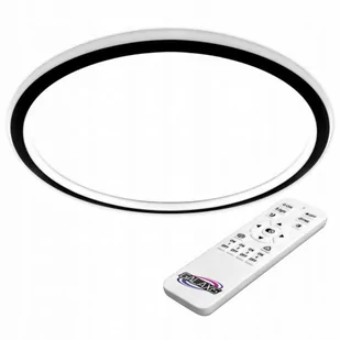 Apollo LVT Żyrandol, lampa LED Galaxis 66W 230V 3000K-6500K czarny + pilot 1379 - Lampy sufitowe - miniaturka - grafika 1