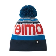 Czapki dla dzieci - Dziecięca czapka zimowa Reima Taasko navy blue - 56/58 cm - miniaturka - grafika 1
