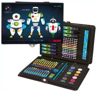 Zestaw Artystyczny 71 Elementów Roboty 10 Za71Ro10 - Przybory szkolne - miniaturka - grafika 1