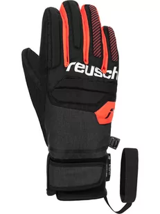 Reusch Rękawiczki funkcyjne "Warrior" w kolorze czarnym - Rękawiczki - miniaturka - grafika 1