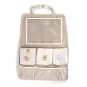 Zestawy naczyń dla dzieci - Filibabba Organizer samochodowy Dino beach - miniaturka - grafika 1