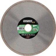 Tarcze do pił - Tarcza diamentowa do cięcia na mokro pełna 180 x 25.4/22,23 mm KRAFTLINE PRO - miniaturka - grafika 1