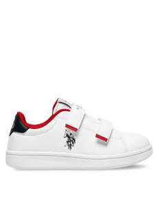 U.S. Polo Assn. Sneakersy TRACE002 Biały - Buty dla chłopców - miniaturka - grafika 1