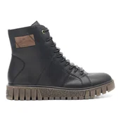 Botki damskie - Trzewiki Rieker Y3421-00 - miniaturka - grafika 1