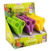 Nożyczki dla dzieci - Nożyczki szkolne 13cm z podziałką (30szt) EASY - Easy Stationery - miniaturka - grafika 1