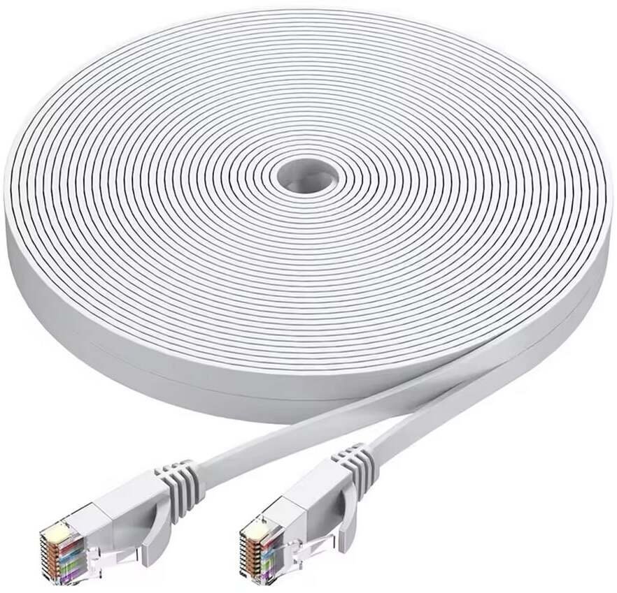 C2G Kabel Ethernet Cat6 U/UTP płaski slim RJ45 10m B523-6