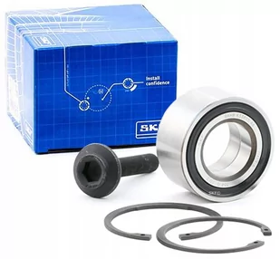 SKF VKBA 1355 ZESTAW ŁOŻYSK AUDI 80,90/VW PASSAT 75X37X41 ZABEZP+ŚRUBA) FOTO! VKBA 1355 - Układ zawieszenia - akcesoria - miniaturka - grafika 1