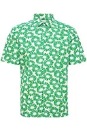 Koszule męskie - CASUAL FRIDAY Męska koszula CFAnton SS Flower Printed Shirt Koszula z nadrukiem, 176030/Jelly Bean, L, 176030/Jelly Bean, L - miniaturka - grafika 1