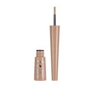 Pudry do twarzy - Rimmel London London Brow This Way 3in1 Ultra Soft Powder 0,7g W Puder 001 Light Brown 73831 - miniaturka - grafika 1