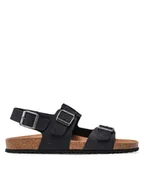 Sandały męskie - Geox Sandały U Sandal Ghita A U159VA 00032 C9999 Czarny - miniaturka - grafika 1