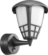 Lampy ogrodowe - Kinkiet Maclean Kinkiet 1xE27 z czujnikiem Maclean, czujnik na podczerwień, max. obciążenie 60W, IP65, kolor szary, MCE518 GR - miniaturka - grafika 1