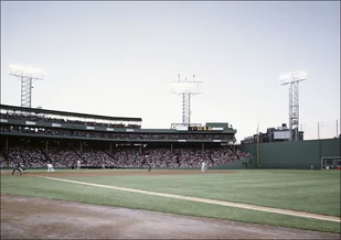 Fenway Park and the ’Green Monster,’ Boston, Carol Highsmith - plakat 29,7x21 cm - Plakaty - miniaturka - grafika 1