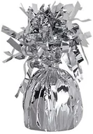 Balony i akcesoria - Obciążnik foliowy do balonów napełnionych helem - srebrny - 176 g. - miniaturka - grafika 1