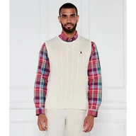Swetry męskie - POLO RALPH LAUREN Kamizelka Regular Fit - miniaturka - grafika 1