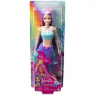 Lalki dla dziewczynek - Lalka Barbie Dreamtopia Syrenka Fioletowo-niebieski ogon Mattel - miniaturka - grafika 1