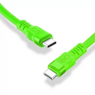 Kable USB - Kabel USBC-USBC eXc WHIPPY Pro 2m neonowa zieleń - miniaturka - grafika 1